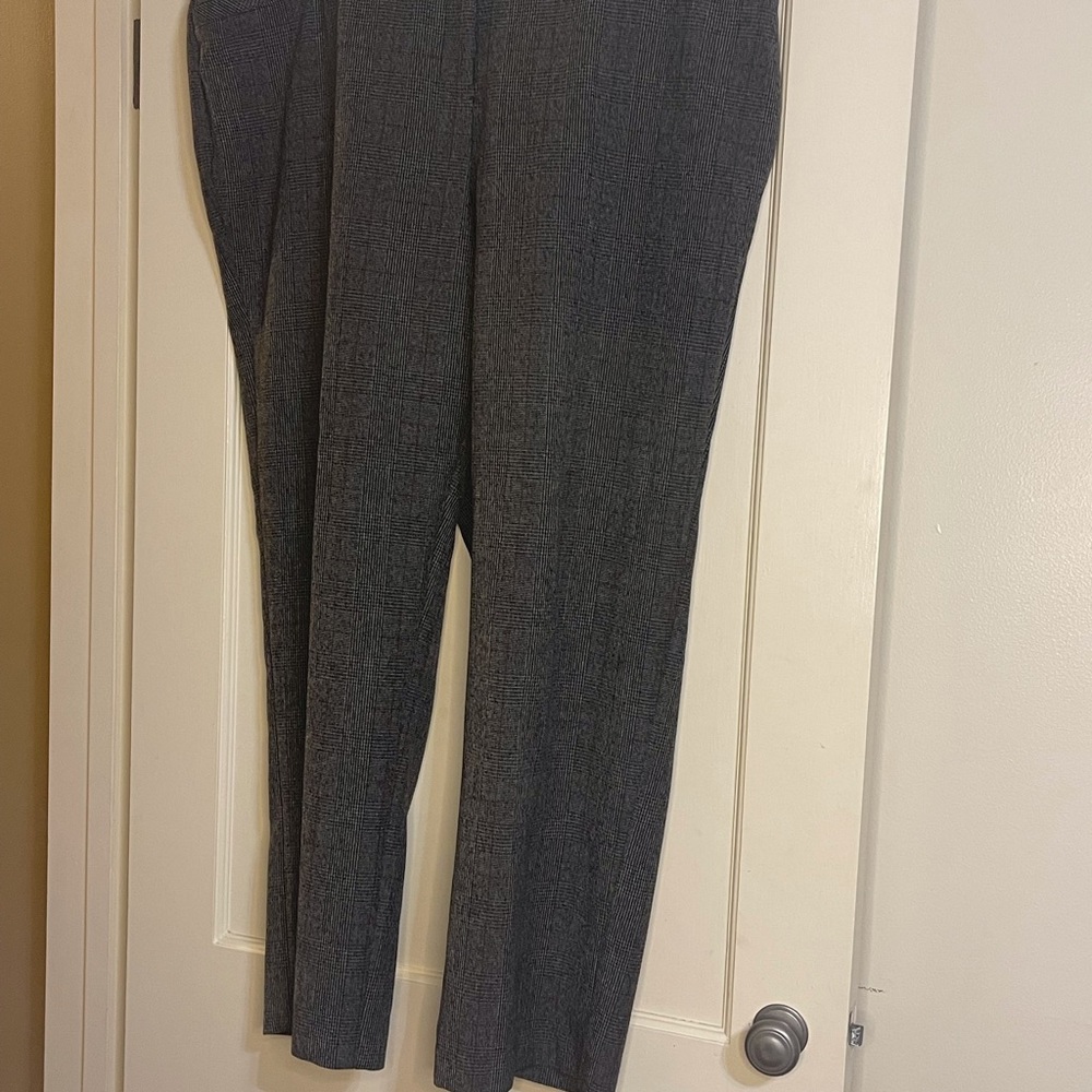 Plus Size Avenue Pant. Gray